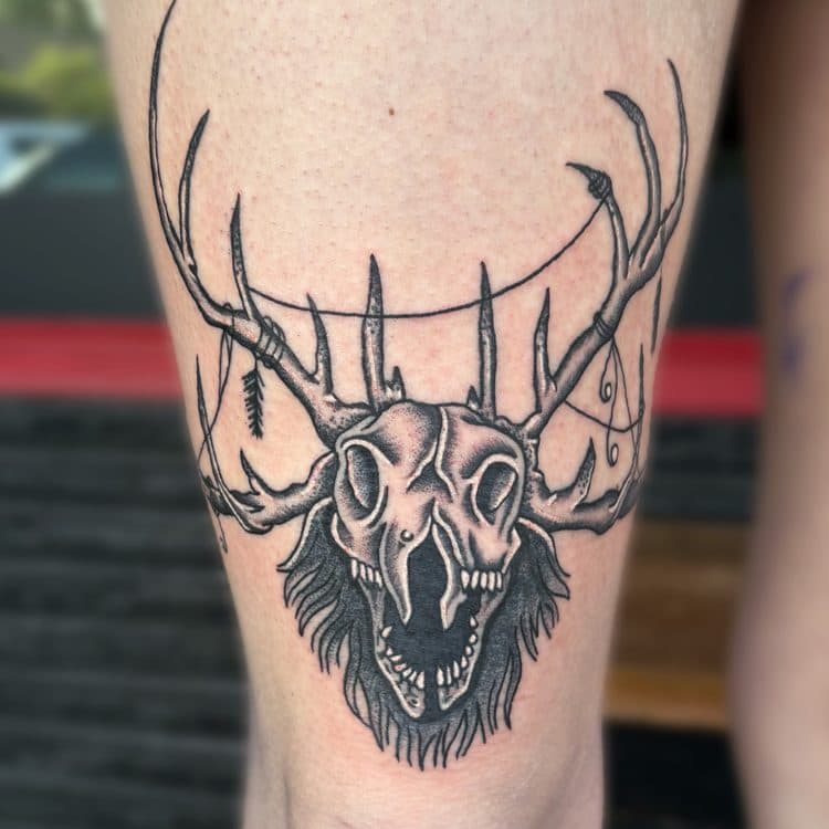 Recent tattoo work by Ava Brady