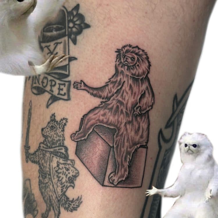 Recent tattoo work by Ava Brady