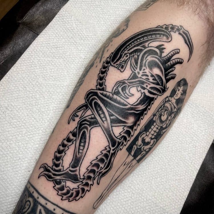 Recent tattoo work by Mike Horman