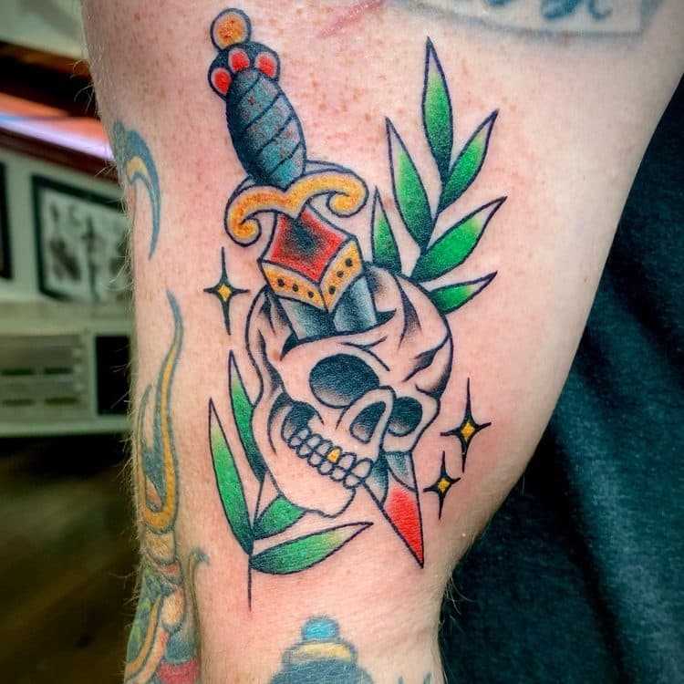 Recent tattoo work by Mike Horman