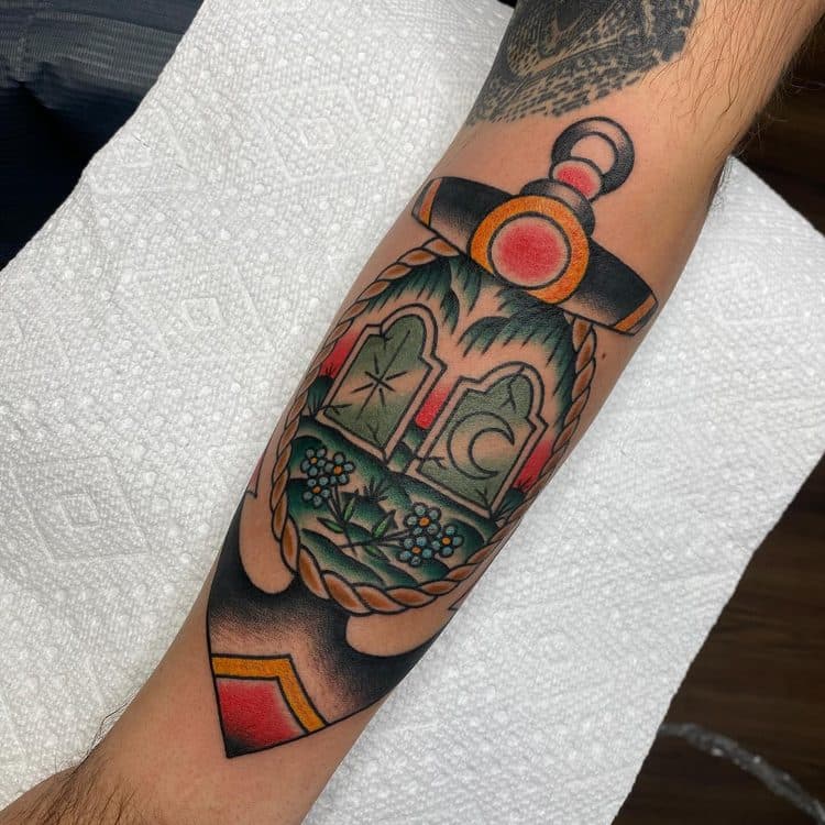 Recent tattoo work by Mike Horman