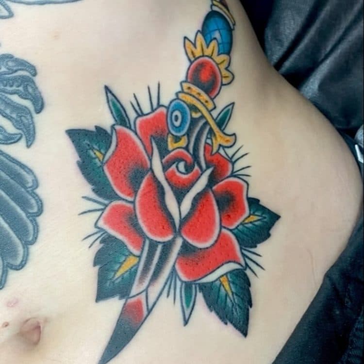 Recent tattoo work by Mike Horman