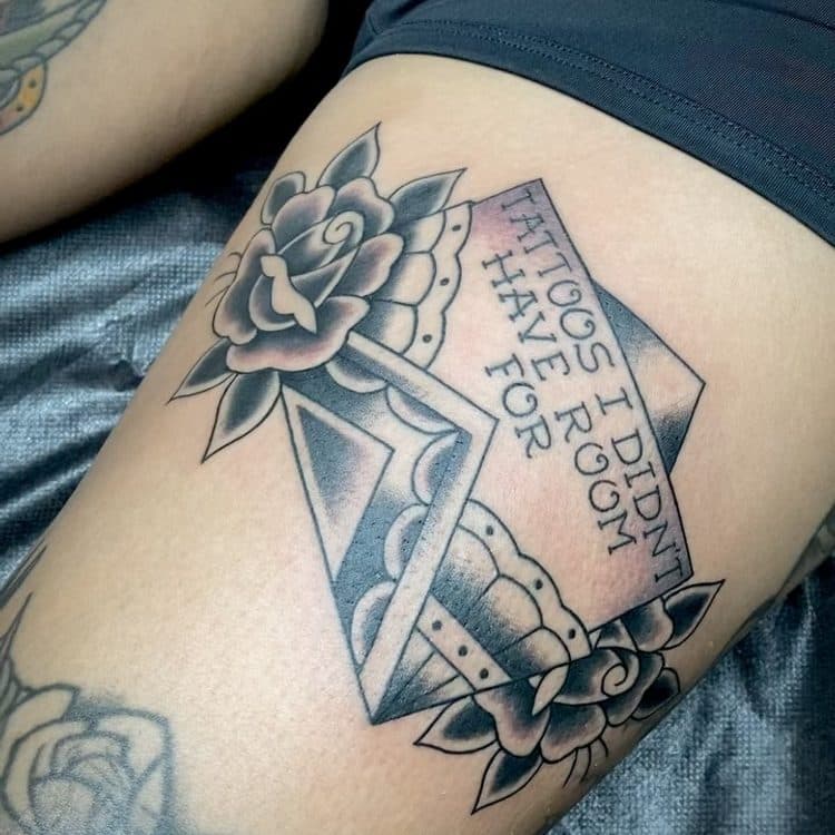Recent tattoo work by Mike Horman