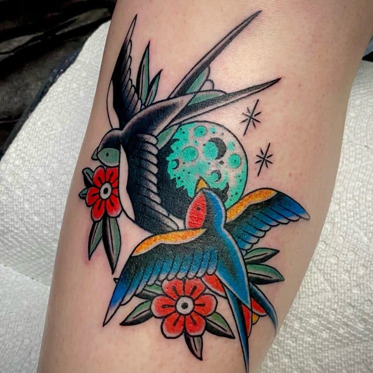 Recent tattoo work by Mike Horman