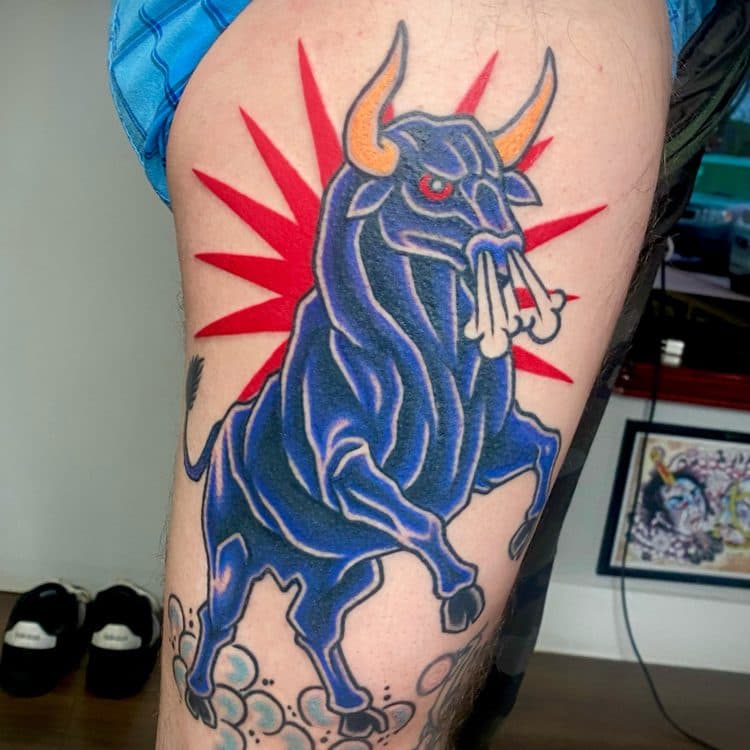 Recent tattoo work by Mike Horman