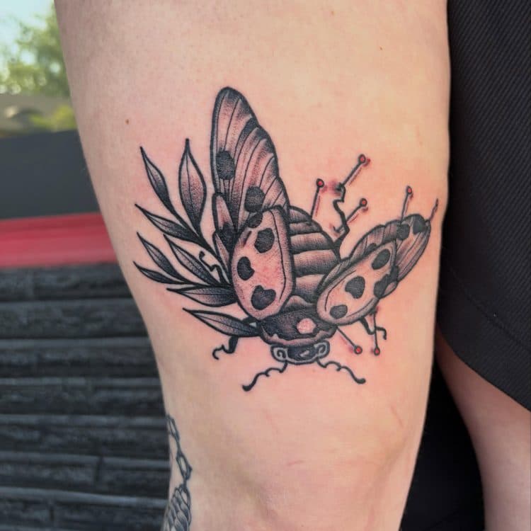 Recent tattoo work by Shannon Vagott