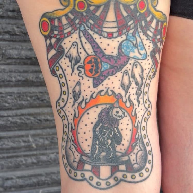 Recent tattoo work by Shannon Vagott