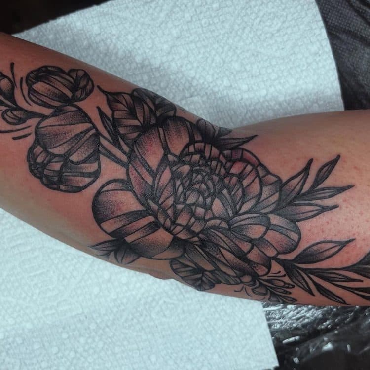 Recent tattoo work by Shannon Vagott