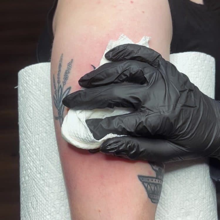Recent tattoo work by Shannon Vagott