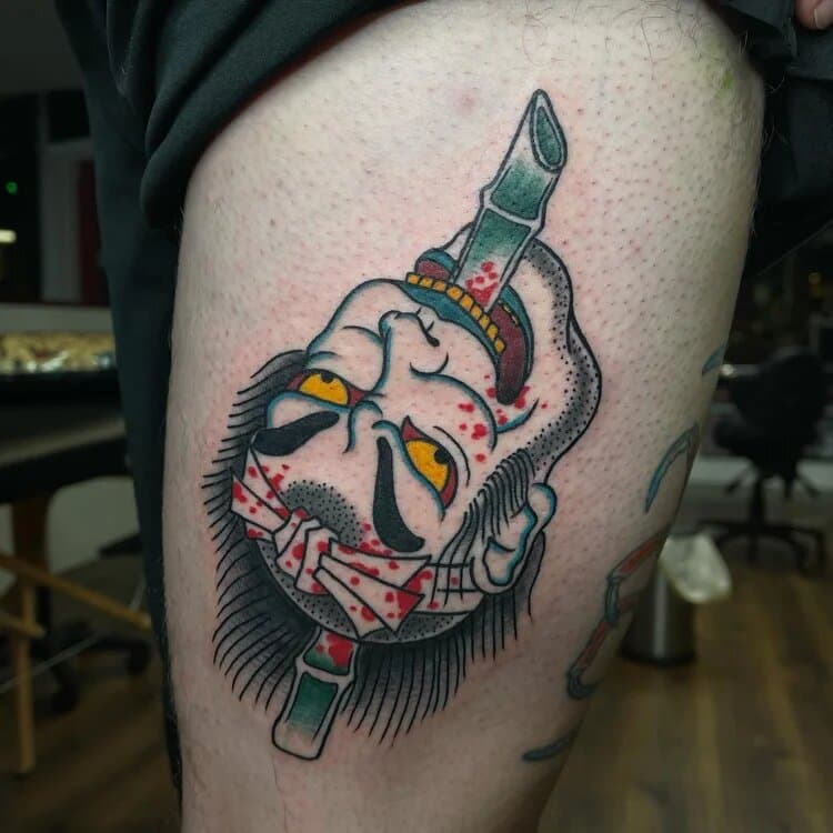 Recent tattoo work by Joe Dean