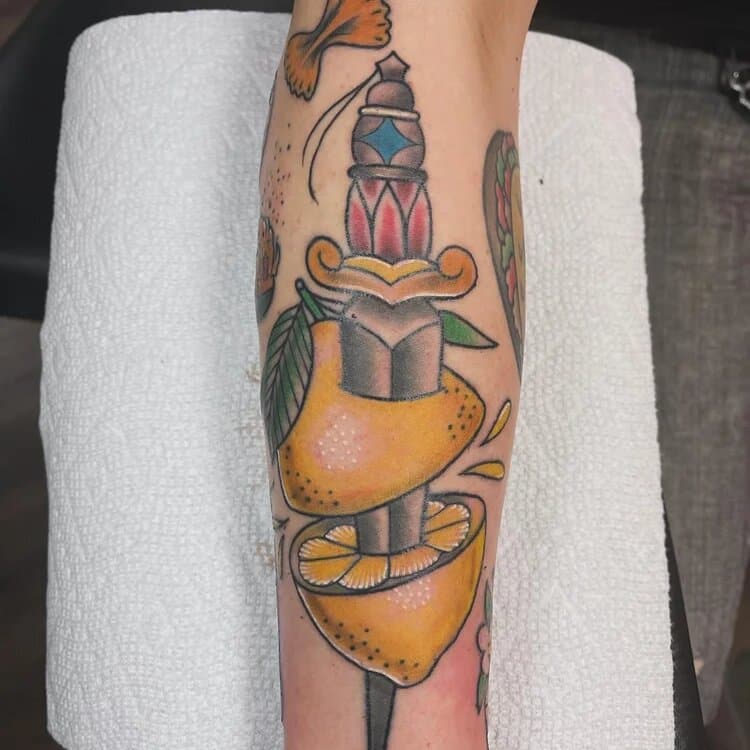 Recent tattoo work by Joe Dean