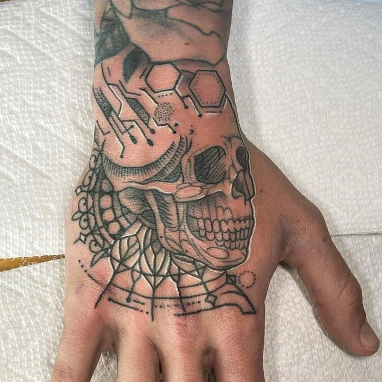 Recent tattoo work by Joe Dean