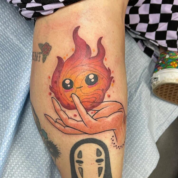 Recent tattoo work by Joe Dean