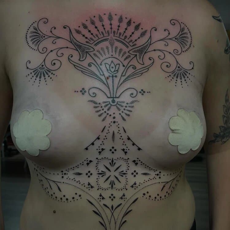 Recent tattoo work by Joe Dean